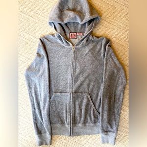 Vintage Juicy - Grey Terrycloth Zip Hoodie